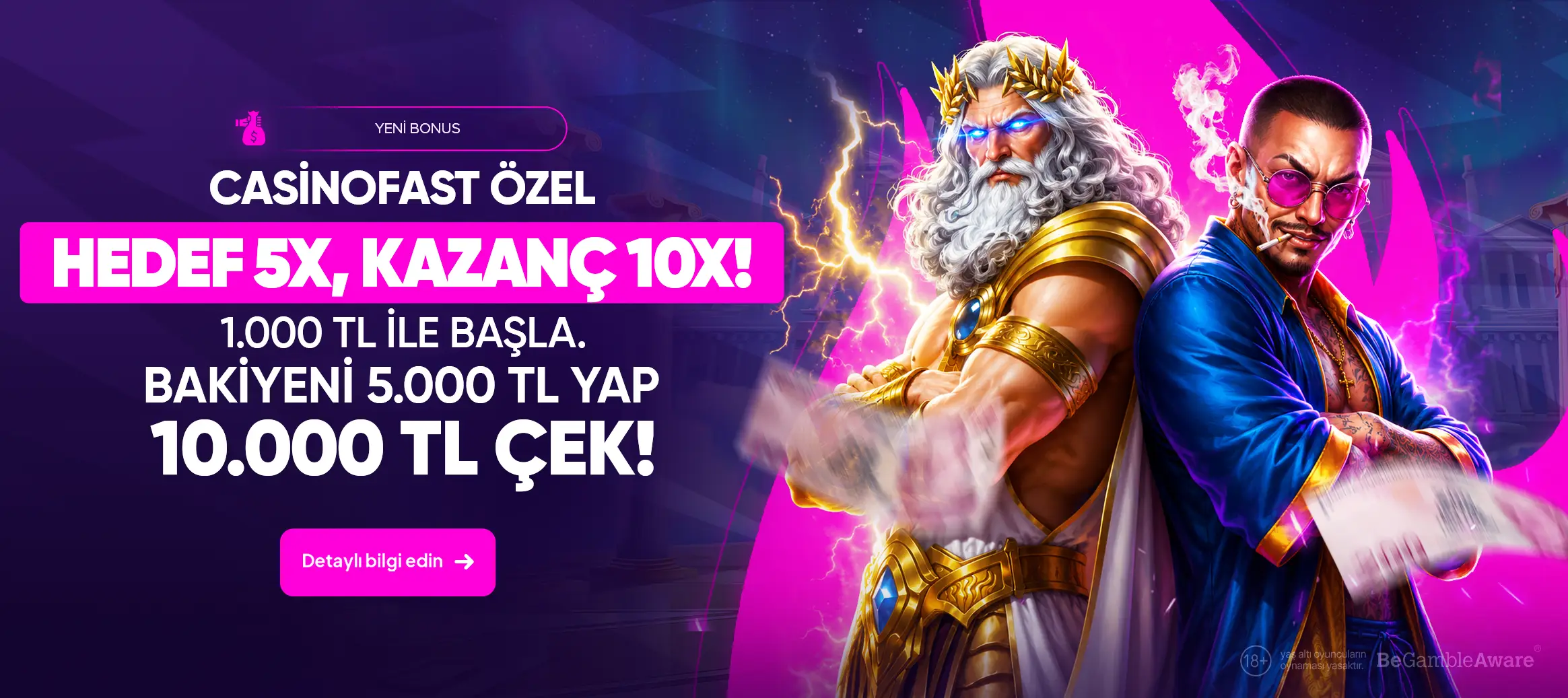5x Yap 10x Çek Bonusu